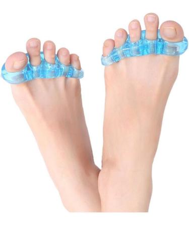 Toe Relax Set of 4 - Gel Toe Stretcher Separators & Bunion Corrector for Pain Relief & Relaxing Toes - International Shipping Available - Buy Online on GoSupps.com