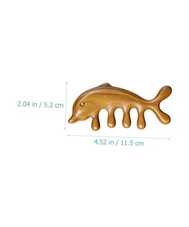 MAGICLULU Wooden Massage Comb - Scalp & Hairdressing Tool for Relaxation and Healthy Hair - Buy Online on GoSupps.com