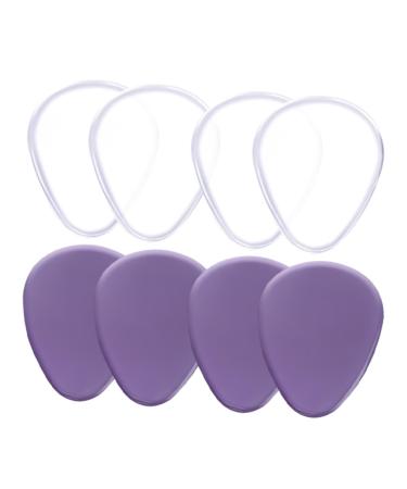 FOMIYES 4 Pairs Forefoot Pad Grinding at Will Foot Gel Pads Comfort Heels Shoe Inserts Block Heels for Women Dressy Grips for Women Purple Heels Sole Pad Women's Comfortable