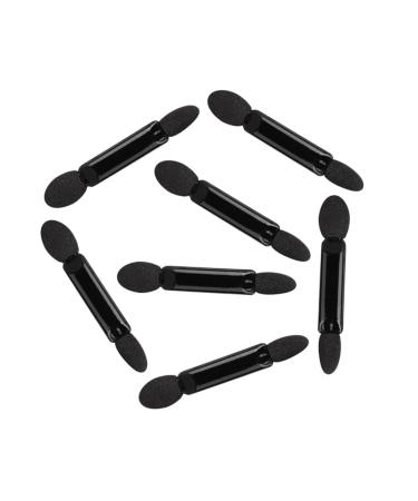Didiseaon 50pcs Black Eyeshadow Makeup Eyeshadow Brush Women Eyeshadow Brush Eye Shadow Double Head Miss 5.50X0.20X0.20CM Black