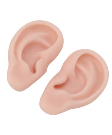 Realistic Silicone Ears for Otoplasty Display - Soft Simulation Props in Medium Skin Color - Perfect for Earrings - Buy Online on GoSupps.com