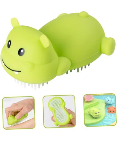 BeatifuFu Shampoo Brush - Scalp Massage & Hair Care Tool | Green 10x6cm for Ultimate Shower Experience - Buy Online on GoSupps.com