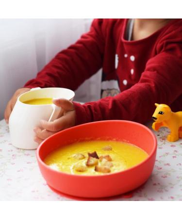 Doidy Baby Suction Bowl for Weaning - Non-Slip Feeding Bowls - 300ml PP Material (Red) - Buy Online on GoSupps.com