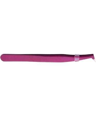 GUIJIALY Pro Beauty Precise Straight Curved Eyebrow Eyelashes Extension Tweezers Purple - Buy Online on GoSupps.com