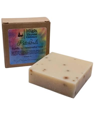 Buy All-Natural Patchouli Soap for Men - Handmade 5 Ounce Exfoliating Bar with Patchouli Oil & Peppermint Leaves - Premium Mens Soap for Refreshing Cleanse - Buy Online on GoSupps.com
