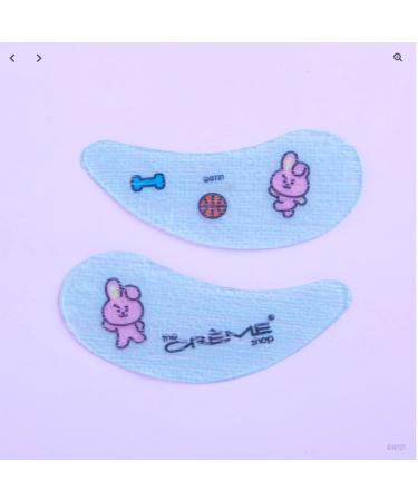 Buy BT21 COOKY Hydrogel Under Eye Patches - Smoothing & Firming for Dark Circles | Free Zipper Bag - International Shipping Available - Buy Online on GoSupps.com