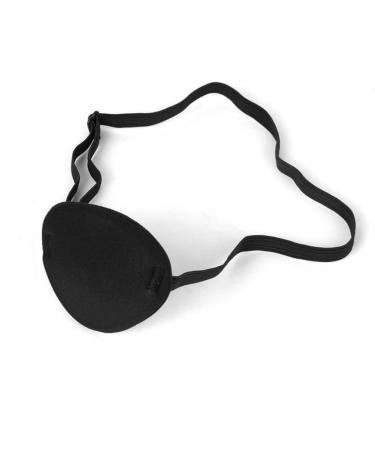 AKOAK Adjustable Black Pirate Eye Patch for Amblyopia - Soft & Comfortable - Adult & Kid's Single Eye Mask - Buy Online on GoSupps.com