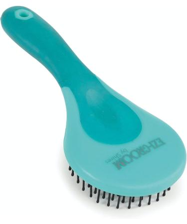 Shires 1366 Ezi-Groom Grip Mane & Tail Brush Navy Blue - Buy Online on GoSupps.com