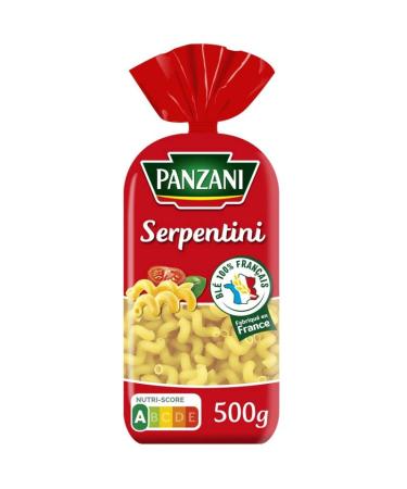 PANZANI Panzani Serpentini Pasta 500g Pack of 4