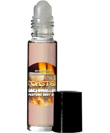 MOBETTER FRAGRANCE OILS Toasted Marshmallow Perfume Body Oil 0.33 Fl Oz (Pack of 1) Toasted Marshmallow