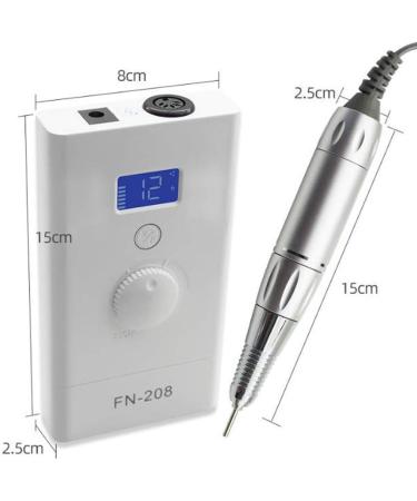 Nail Drill Rechargeable Electric Nail Drill for Acrylic Nails Cordless Portable for Nail Salon Electric Nail File for Beauty Home Use Pink - Buy Online on GoSupps.com