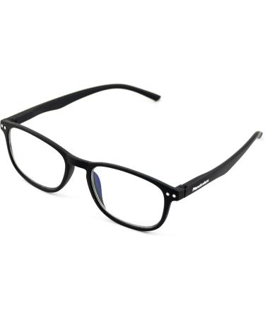 U'Rock Planet Black Light Blue Glasses for Adults Unisex Black Stylish Eyewear | International Shipping - Buy Online on GoSupps.com