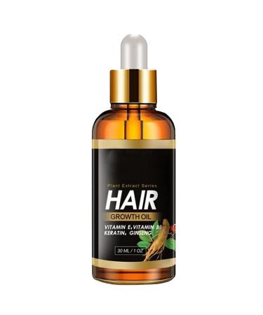 30ml Ginger Hair Growth Serum, Hair Growth Treatment Oil for Men Women, Anti Hair Loss, Thinning, Promote Hair Regrowth