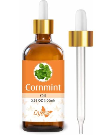 Crysalis Cornmint Oil | Pure Natural Cold Pressed Carrier Oil 100ml | Undiluted Essential Oil for International Shipping - Buy Online on GoSupps.com