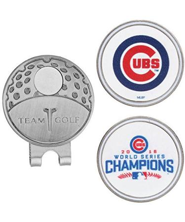 Team Golf Chicago Cubs World Series Champions 2016 MLB Hat Clip, 2-Markers Included
