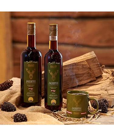  DOLOMITI ALPENFEINKOST Original Jagertee tea 0.7 l with high-quality concentrated cup (1+3 4). / according to the old recipe / fine winter spices / ideal for cold evenings / original Austrian hunting tea - Buy Online on GoSupps.com