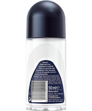 NIVEA MEN Cool Kick Fresh D odorant roll-on (50 ml) d odorant qui prot ge 48 heures contre la transpiration et les odeurs corporelles anti-transpirant avec eau de cactus et formule l g re - Buy Online on GoSupps.com