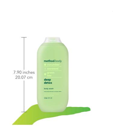 Method Body Wash Deep Detox 18oz (2 Pack) - Refreshing Detox Formula for Clean and Smooth Skin - Buy Online on GoSupps.com