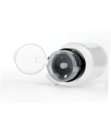  Beatifufu Set of 6 Squeeze Bottles for Nail Polish Remover 200ml Squeezable and Lockable for Makeup Remover and Toner Under-Neck Black - Buy Online on GoSupps.com