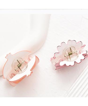 xbiez Fruit and Vegetable Hair Claw Clip for Women Styling Hairpin Thick Hair Thin Hair Hair Accessories Small Headpiece Gift Big rainbow - Buy Online on GoSupps.com