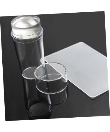 Healeved 2 Sets Nail Art Accessories Clear Nail Stamper Gel Nail Kits Gel Kit for Nail Art Tool Gel Nail Stamping Monomer Acrylic Nail Liquid Nail Art Stamping Kit Manicures Tools French - Buy Online on GoSupps.com