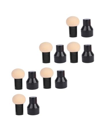FRCOLOR 12 Pcs Mushroom Head Makeup Sponges - Velour Beauty Puffs for Flawless Foundation Application | International Shipping Available - Buy Online on GoSupps.com