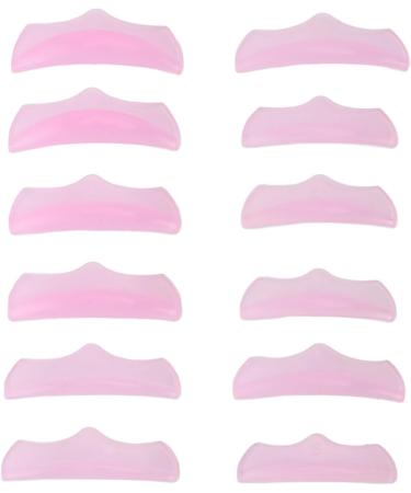 Buy 6 Pairs Perm Eyelash Curler Soft Silicone Pads - Easy to Use Multiple Sizes for Beauty Salon (Roseate) - International Shipping Available - Buy Online on GoSupps.com