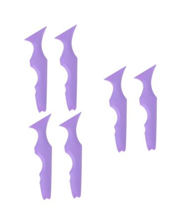 MAGICLULU 6 Pcs Silicone Beauty Ruler Eyeshadow Eye Liners for Women Eyelash Makeup Stencils Aid Seal Cosmetic