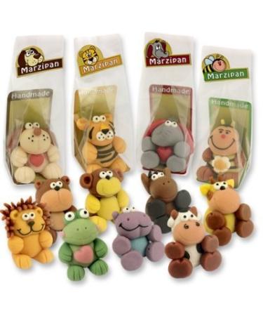 G nthart 12 marzipan animals small individually packed in a cellophane bag (12 x 17 g)