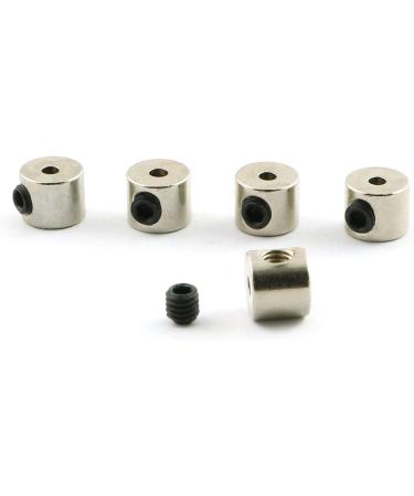ZRM&E 20pcs 6 x 5 mm Copper Pin Keepers Pin Locks Pin Backs Locking Clasp with 2pcs Wrenches - Buy Online on GoSupps.com