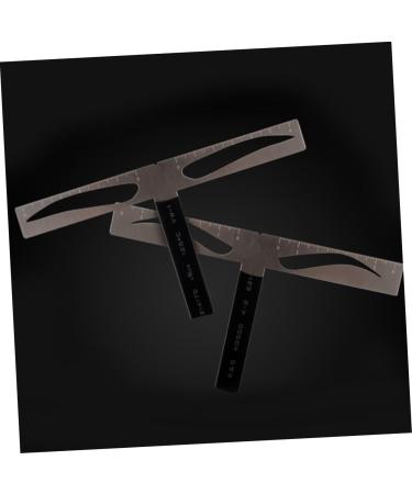 Beatifufu With box template brow stencils eyebrow stencil kit three-point eyebrow ruler - Buy Online on GoSupps.com