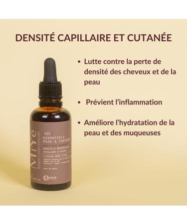 MiY | Anti-hair loss supplement hair growth & skin regeneration | Omega 3 6 7 and 9 vitamin E sea buckthorn oil argan oil astaxanthin | 1 month | Vegan & made in France - Buy Online on GoSupps.com