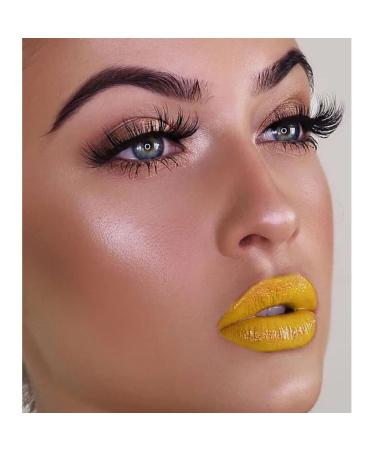 Kilshye Liquid Lipstick Blue Moisturizing Lipgloss High Pigment Lip Cream - C-Yellow 17# | Women's Velvet Lips Glaze Makeup - Buy Online on GoSupps.com
