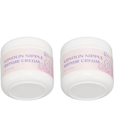 Buy 2 x 30g Lanolin Nipple Cream - Safe Mild Moisturizing & Pain-Relieving Cream for Breastfeeding - Calming & Nourishing Support - Buy Online on GoSupps.com