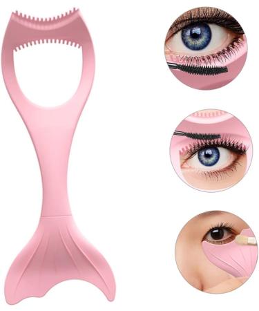 Angoily 3pcs Eyeliner Auxiliary Artifact Eyelash Brush Silicone Makeup Brush Women Make up Tools Miss 15X4.5CMx3pcs Pinkx3pcs - Buy Online on GoSupps.com