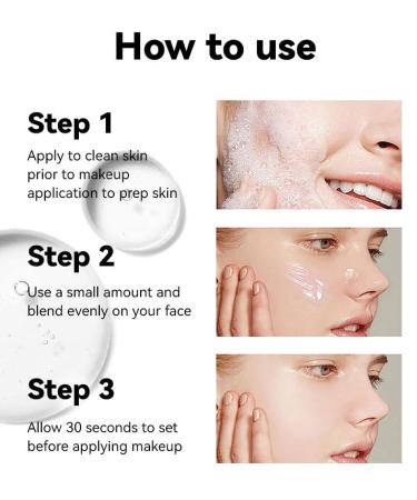Buy Nourishing Facial Makeup Primer Gel - Moisturizing Base for Smooth Skin | International Shipping - Buy Online on GoSupps.com