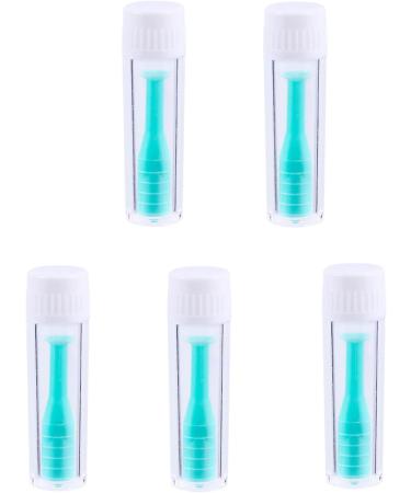 Buy Kwoifioy Practical Soft Silicone Contact Lens Suction Cups - Mini Lens Removal Accessories for Travel - Green Hollow - Buy Online on GoSupps.com