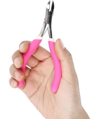 Nail cutter for strong nails head cutter nail pliers premium nail pliers with a sharp and smooth cut for hard toenails toenail clippers for heavily ingrown hard toenails(Rosenrot) - Buy Online on GoSupps.com