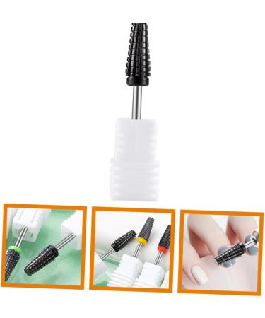 Beaupretty Black Ceramic Nail Polishing Head Nail File Drill Bits Nail Polishing Tool Diamond Drill Bit Nail Bits for Nail Drill Braiding Toy Ceramics Polisher Grinding Head Women's - Buy Online on GoSupps.com