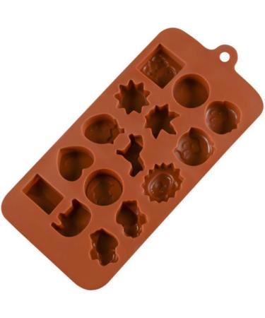 3pcs 15 Fudge Molds Non-Stick Mold Cartoon Animal Mold Silicone Mold Fondant Molds Bakeware Silicone Candy Mold Silicone Baking Molds Candy Molds Biscuits Cake Chocolate Candies mediumx3pcs Coffeex3pcs - Buy Online on GoSupps.com