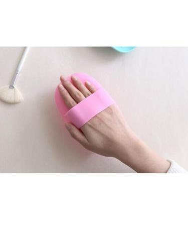 Minkissy Silicone Makeup Brush Cleaning Mat - Pink Cosmetic Brush Scrubber for Effortless Cleaning - Buy Online on GoSupps.com