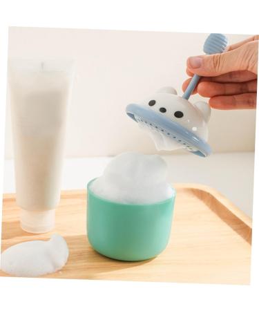 Mikinona Facial Cleanser Foamer Bubble Maker for Face Wash Face Wash Foamer Whip Bubble Maker Face Cleansing Foam Maker Face Cleanser Face Wash Foam Maker Cup The Face Abs 6.80X6.50X6.50CM Green - Buy Online on GoSupps.com