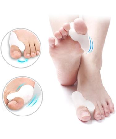 Jocxzi Valgus Toe Spreader - Silicone Hallux Valgus Correction for Men & Women | Optimal Comfort - 8 Pieces (7.1x2cm) - Buy Online on GoSupps.com