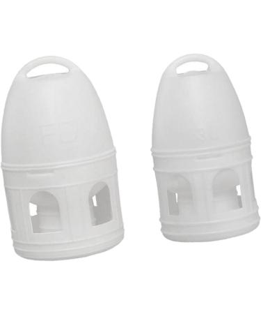 Dickly 2 Bird Water Drinker with Parakeet Pigeon Feeder - Buy Online on GoSupps.com
