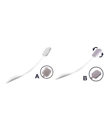 KMINA Back Care Aid | Lotion Applicator & Long Handle Brush for Seniors | Includes 3 Sponges for Easy Application - Buy Online on GoSupps.com