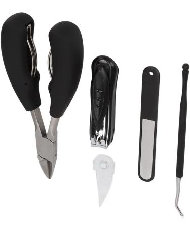 YAOGOHUA Professional Manicure Set High Hardness Wear Resistant 4 in 1 Portable Travel Stainless Steel Manicure Set for Home - Buy Online on GoSupps.com
