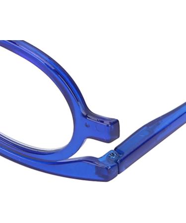 Shop Women's Cosmetic Glasses - Blue Acrylic Frame Anti-Scratch Makeup Glasses +4.00 Perfect Gift! - Buy Online on GoSupps.com