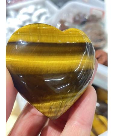 Natural Crystal Rough Natural Magic Natural Tiger Eye Stone Love Crystal Hand-Carved Tiger Eye Stone polishing (Size : 2pcs) - Buy Online on GoSupps.com
