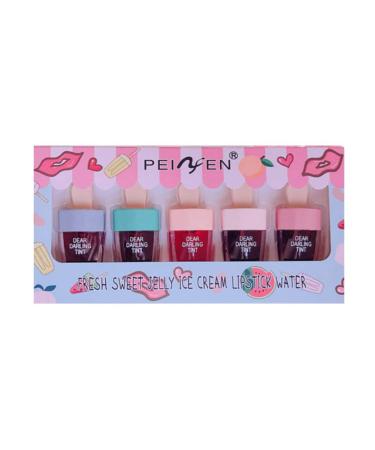 Allbesta Ice Cream Dear Darling Water Gel Tint Matte Liquid Lippenstift mermaid colors moisturizing lips lip gloss waterproof durable