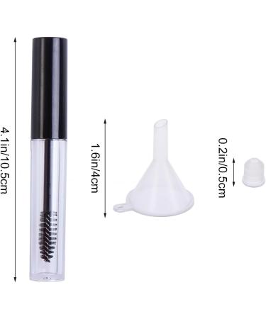 5pcs Eyelash Wands Terrarium Glass Containers Lash Disposable Mascara Empty Mascara Tube Plastic Mascara Tube Empty Tube Empty Eyelashes Bottle Eyelash Brush Tube - Buy Online on GoSupps.com